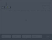 Tablet Screenshot of pearrecruitment.com